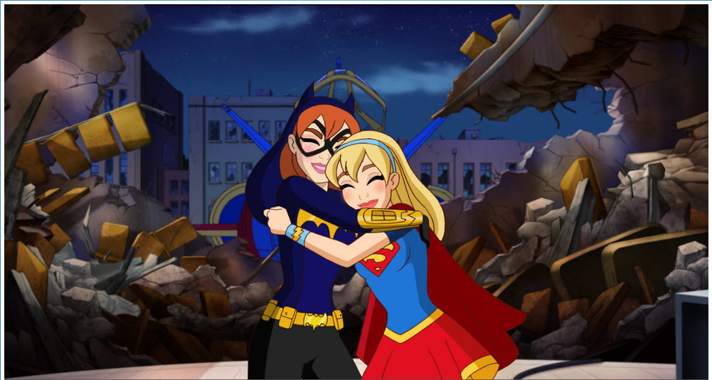 Image result for Supergirl hugs
